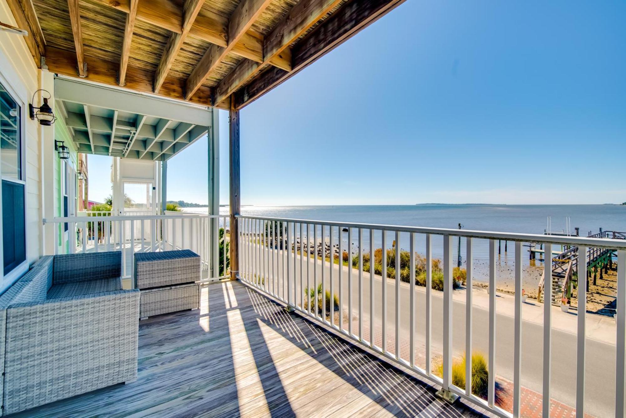 Oceanfront Oasis In Cedar Key With 2 Balconies! Villa Eksteriør bilde